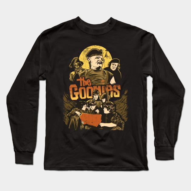 The Goonies Long Sleeve T-Shirt by RedBug01